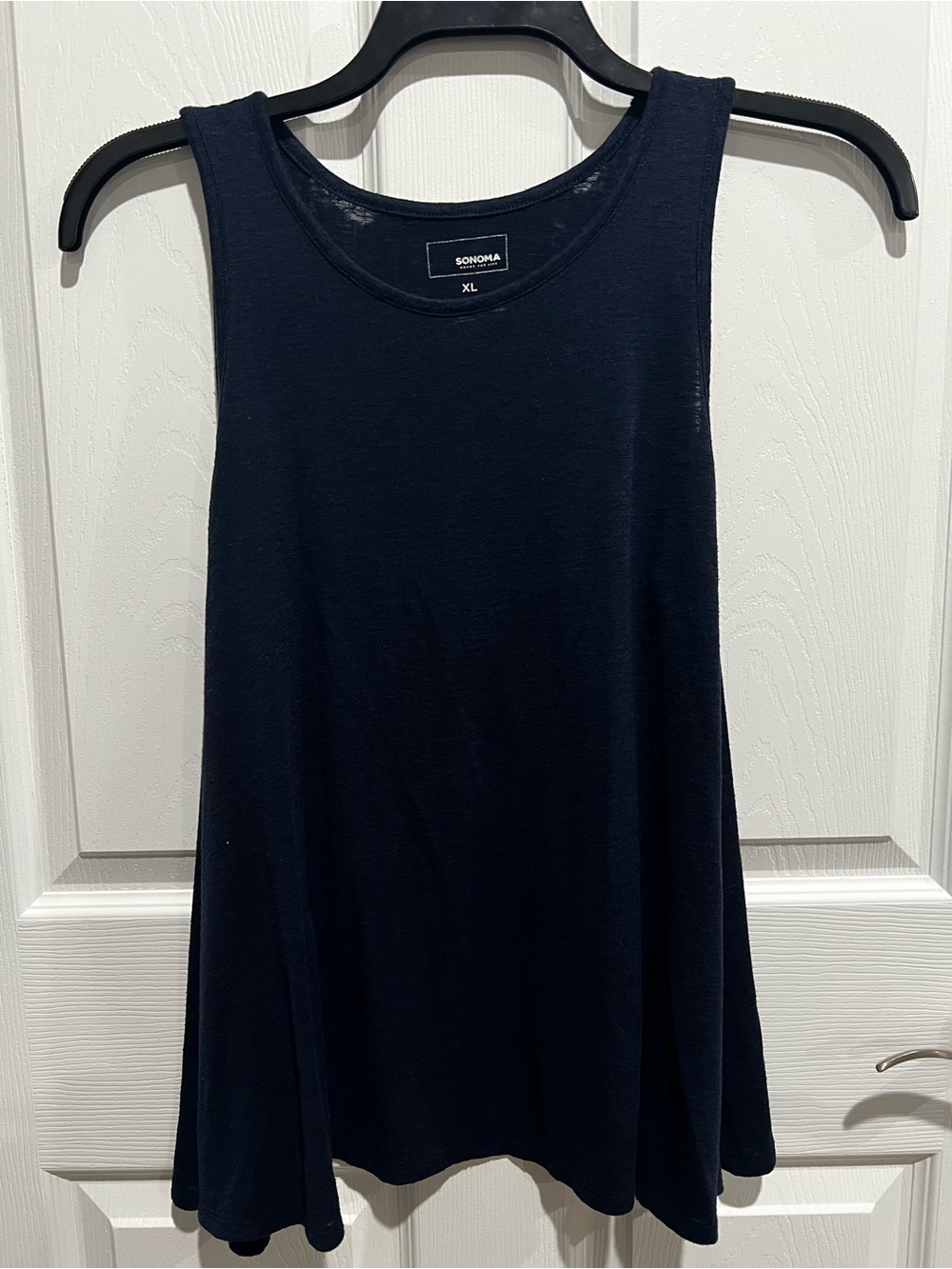 Sonoma Navy Swing Tank Top